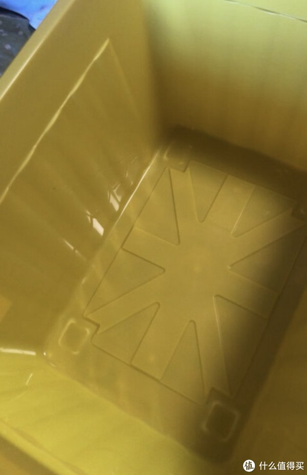 1616spacexpert 衣物收纳箱塑料整理箱80l黄色 1个装 带轮16