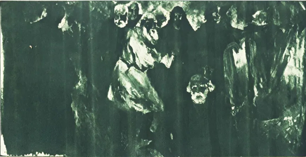 林风眠 《摸索》