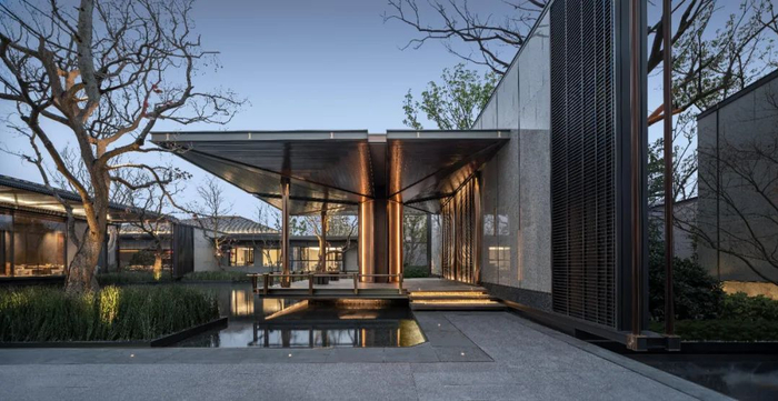 ▲上海•缦云树荫之下煮酒煎茶