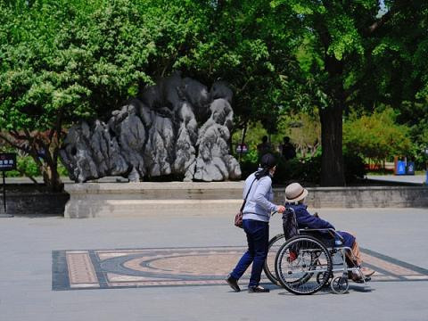 锐评轮椅推车能否成为公园标配