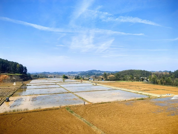 三年来,开阳县宅吉乡围绕"四新"主攻"四化"主战略,通过高标准农田建设