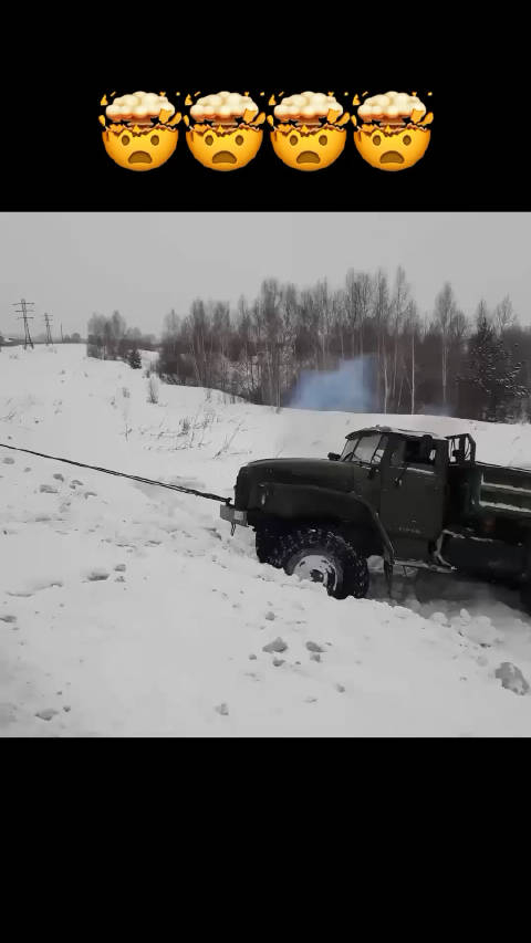 火车头救援越野车见过吗