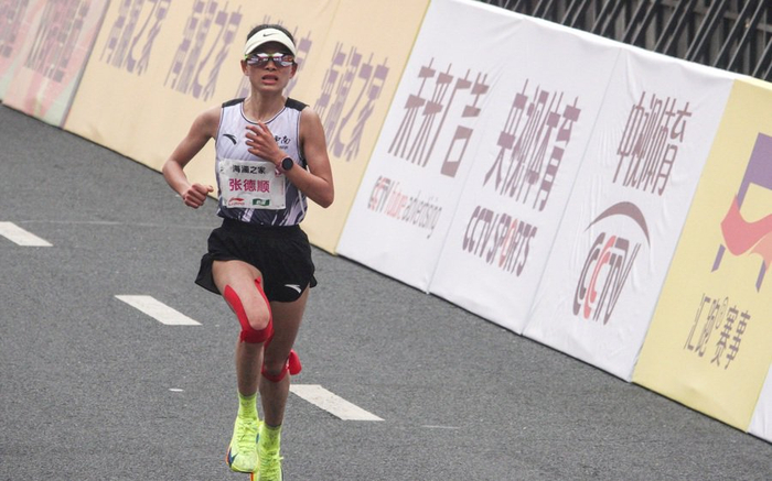 张德顺排在女子金标等级运动员的第30位（共120位）。  图/新华社