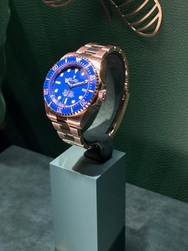 劳力士2024新品公布皮蛋圈铂金冰蓝盘1908蓝金鬼王