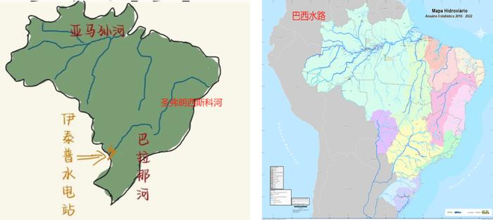 巴西伊泰普水电站地图图片