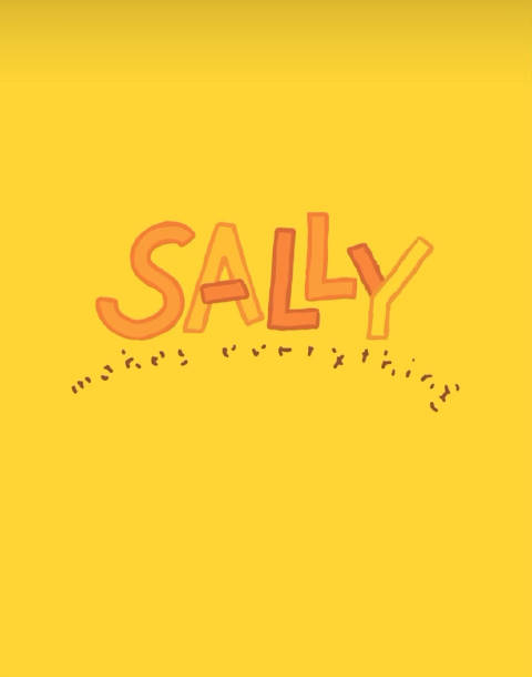 sally 36( 31 )35 一切染成黄色!