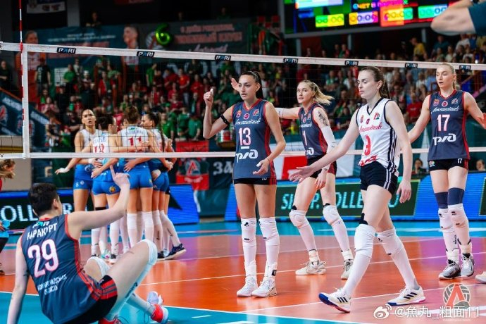 20232024赛季俄罗斯女排超级联赛半决赛次回合