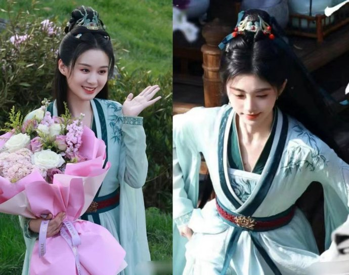 鞠婧祎新剧千香引杀青啦