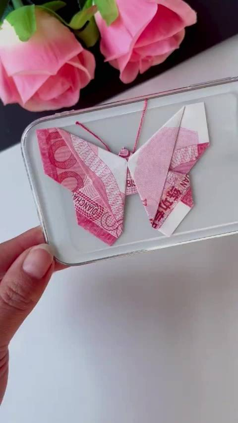 招财蝴蝶03手机壳叠一个放手机里天天有钱花哈哈哈
