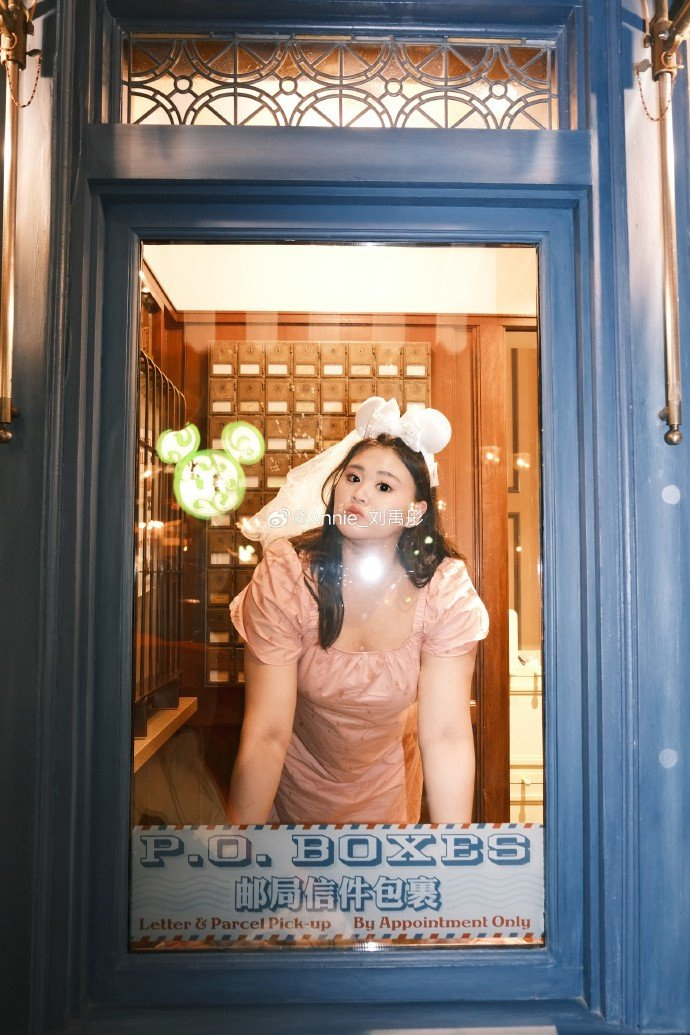 今天是可爱的"大宝贝"!刘禹彤晒照:去迪士尼开心__财经头条