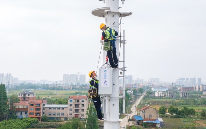 湖北移动刷新5g建设进度条 跑出信号升格加速度|加速度|行政村|基站_