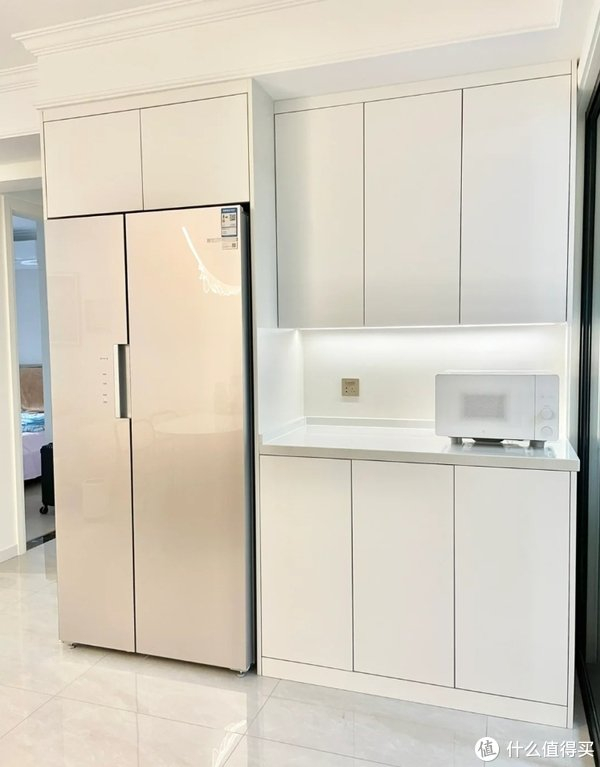 设计",空间更加合理可能很多人不理解,好好的厨房不放,为什么要把冰箱
