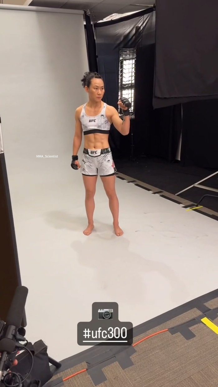 狂怒闫晓楠yanxiaonan拍摄ufc300定妆照
