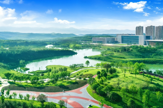 五云湖公园实拍图