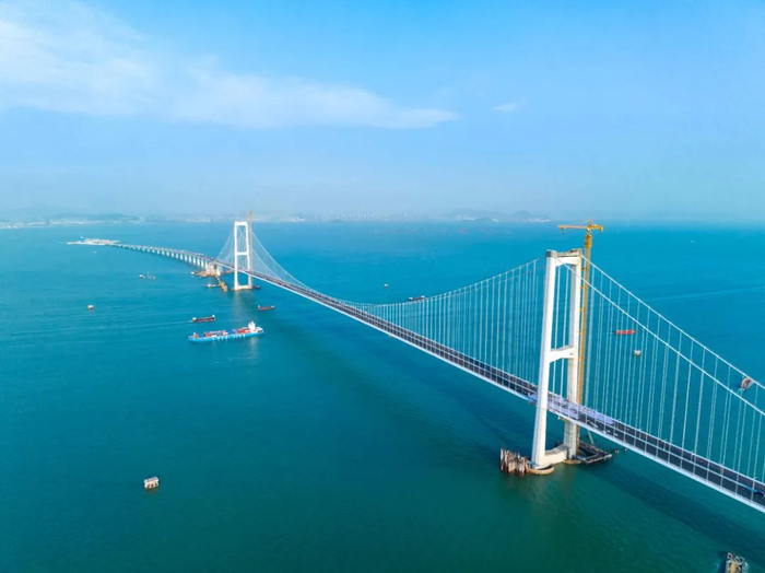 深中通道伶仃洋大桥,获桥梁界"诺贝尔奖"!