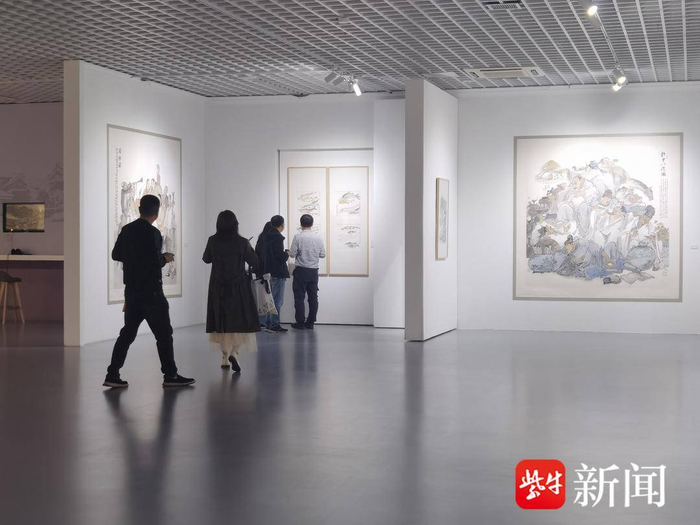 丹青绘风流,顾平中国画作品展南京开展|中国画|绘画|南京市_新浪新闻