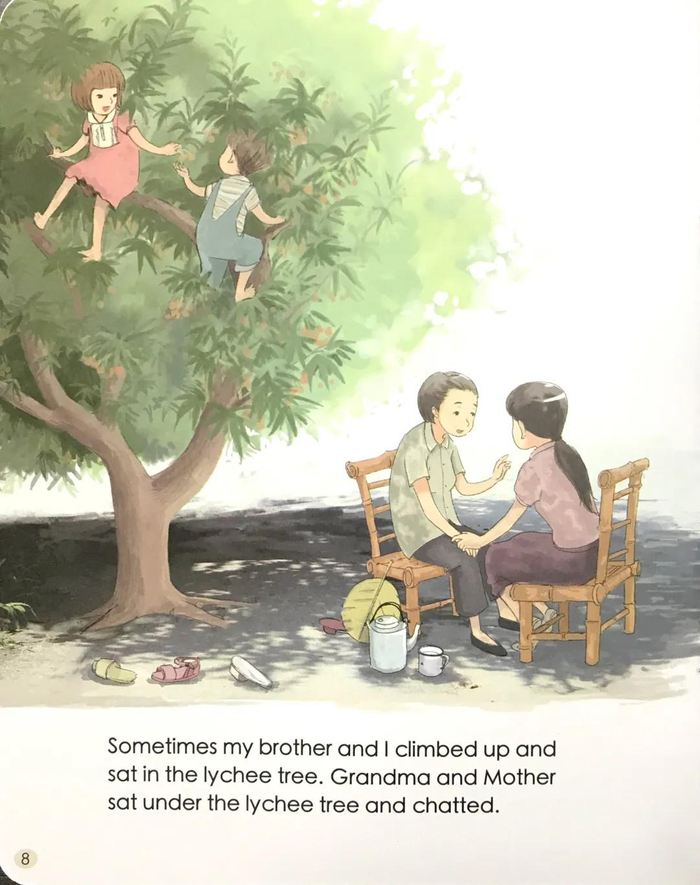 攀登英语分级阅读第六级 7 the lychee tree|荔枝|荔枝树|外婆_新浪