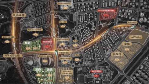 招商·渝天府规划图