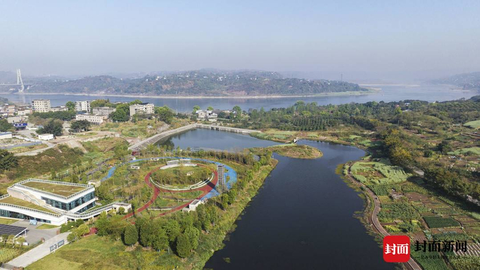 崛起的城市新名片四川泸州酒谷湖公园全面开放