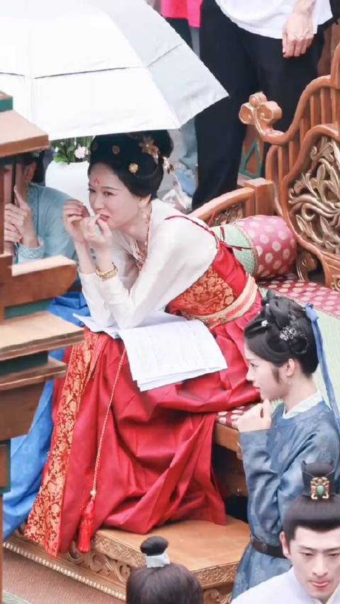 陈乔恩山河枕路透好美的长公主长公主陈乔恩