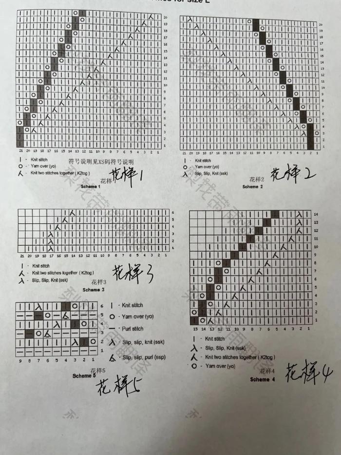 落叶镂空花样图解图片