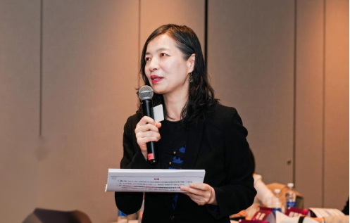 图6张旻教授代表发言