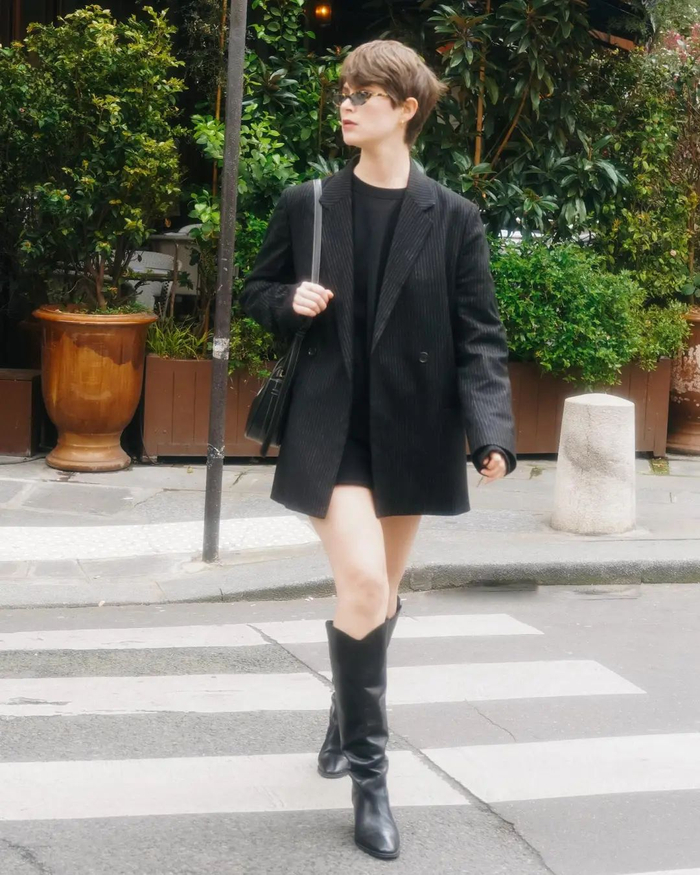实用!这位短发女生的春夏穿搭可以一键照抄
