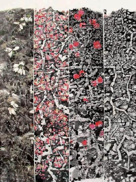 陈琪 四季如歌［2005中国百家金陵画展（中国画）金奖］