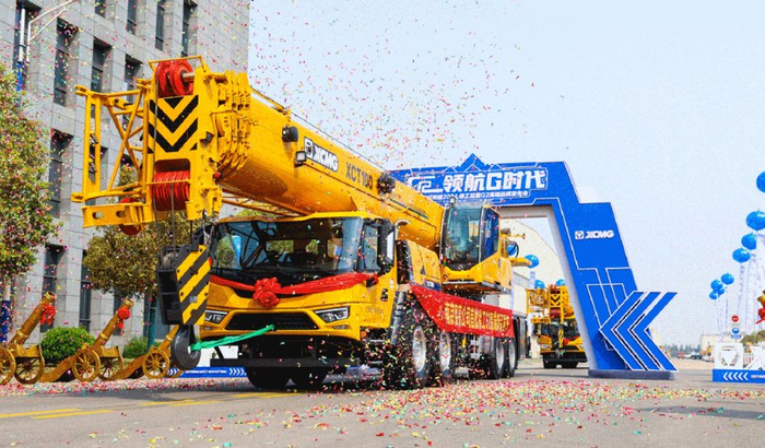 徐工机械:徐工起重g2高端品牌正式发布 首批近20台产品已发往全国各地