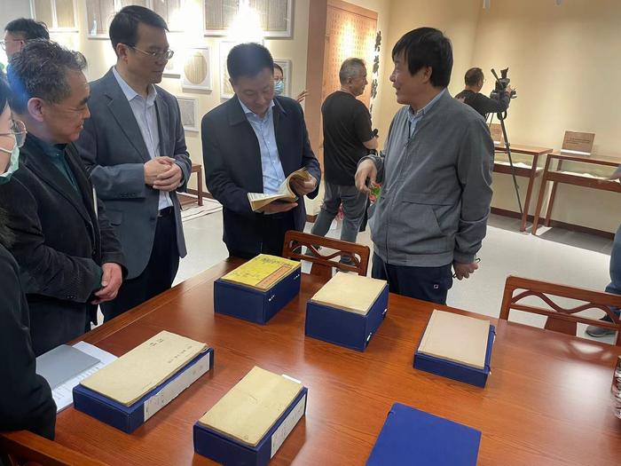 人民教育出版社古籍典藏馆展出古籍。新京报记者 冯琪 摄