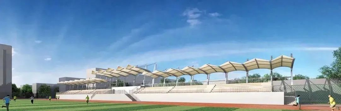 山西林业职业技术学院运动场建设项目工程位于太原市滨河东路北段78号