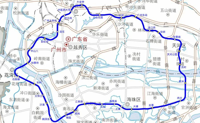 新地铁站封顶就在广州塔旁还有新线路进展