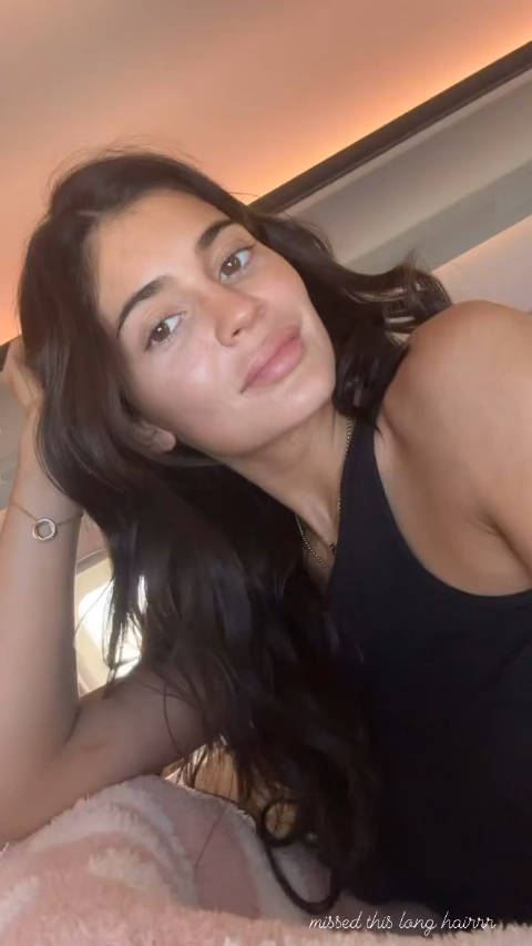 kyliejenner新自拍素颜状态