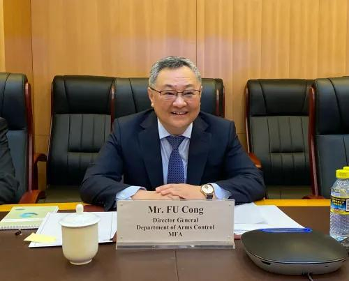 傅聪 资料图。图源：外交部网站