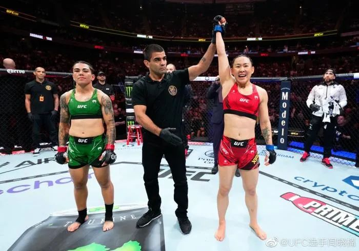 ufc300中国德比明日上演,张伟丽闫晓楠将展现中国女性力量|张伟丽