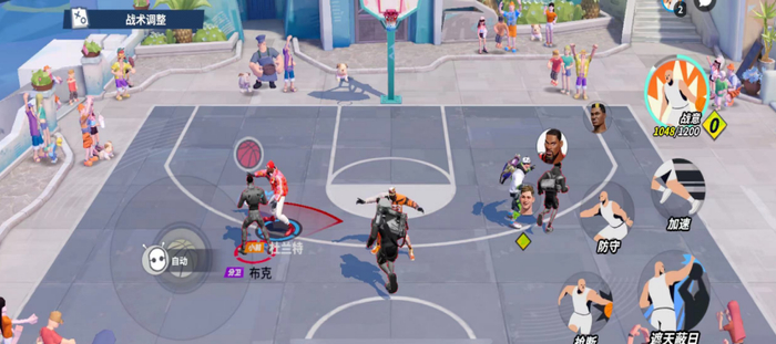 《全明星街球派对》王朝模式