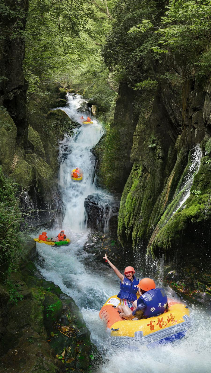 漂流季回归,古龙峡正式开漂|河道_新浪新闻