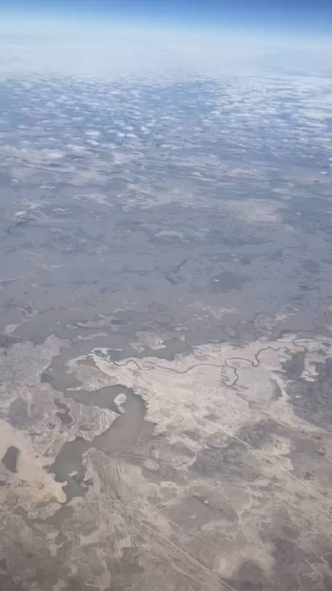 毛子家里这大洪水飞机上都看得到