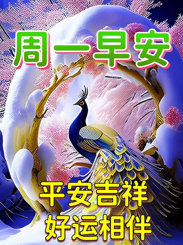 2024年4月15日周一早安今日最新早上好祝福语图片大全,2024新版早上好