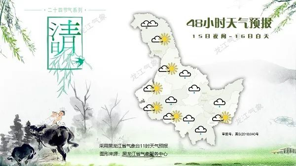 黑龙江未来三天天气预报