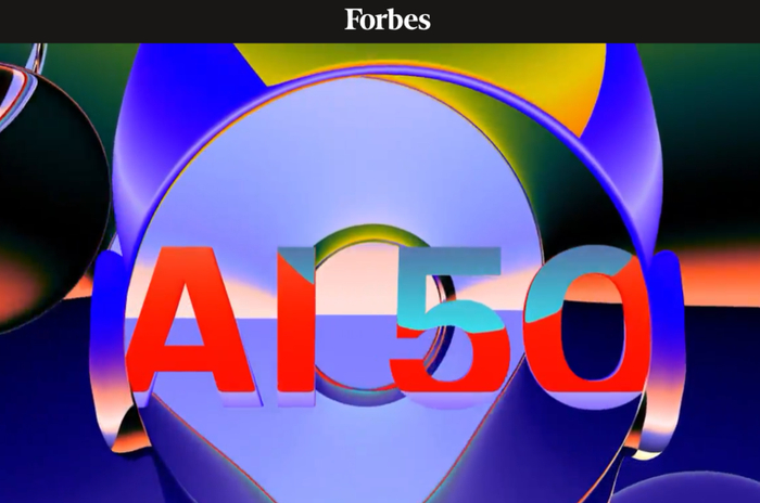 （图片截取自福布斯 AI 50 榜单官网）