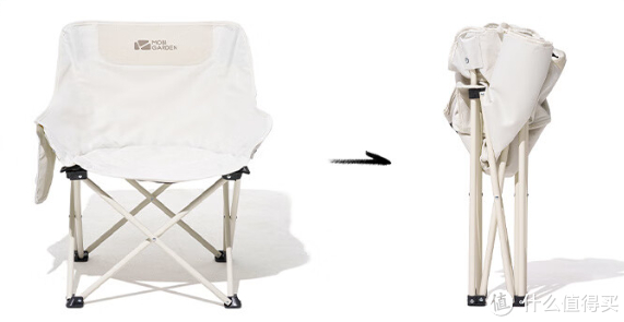 这种设计不仅使得椅子更加轻便,还极大地提升了其便携性,因此月亮椅