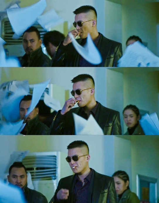 欧豪在电影《三叉戟》中的角色好疯批啊!