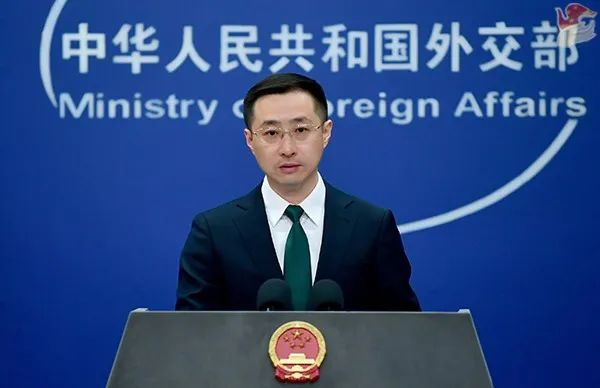 外交部发言人林剑 资料图 图源：外交部网站