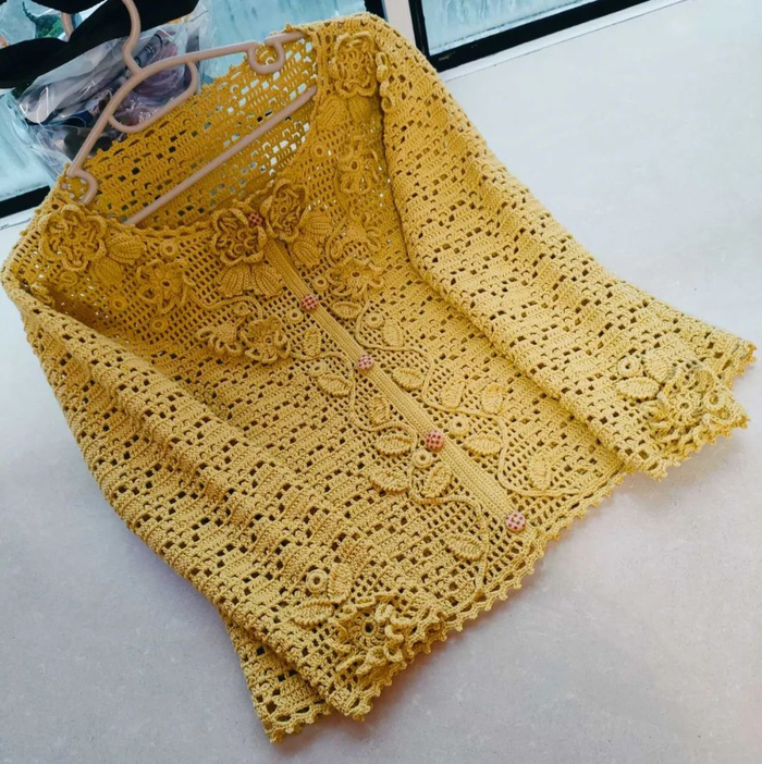 精致又优雅的爱尔兰复古开衫(附图解)