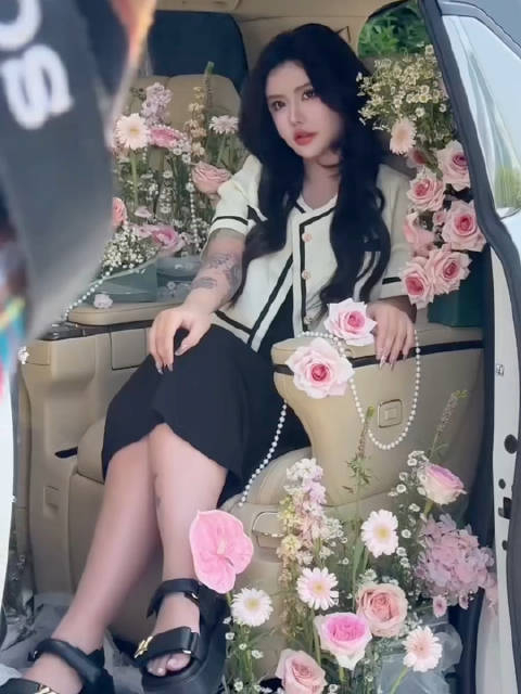 韩安冉怀孕二胎拍写真阳光是春天最好的滤镜