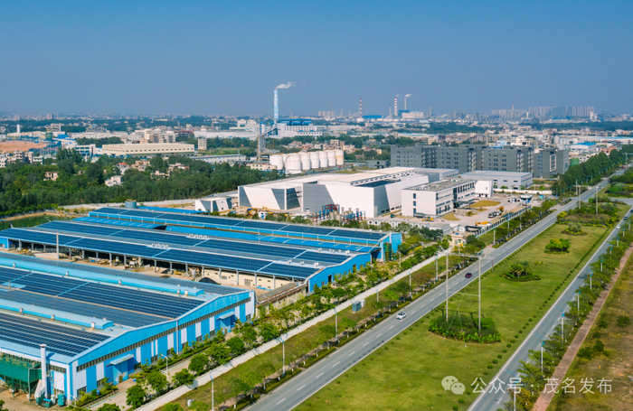 茂名国家高新区新材料项目。茂名日报社全媒体记者 丘立贺 摄