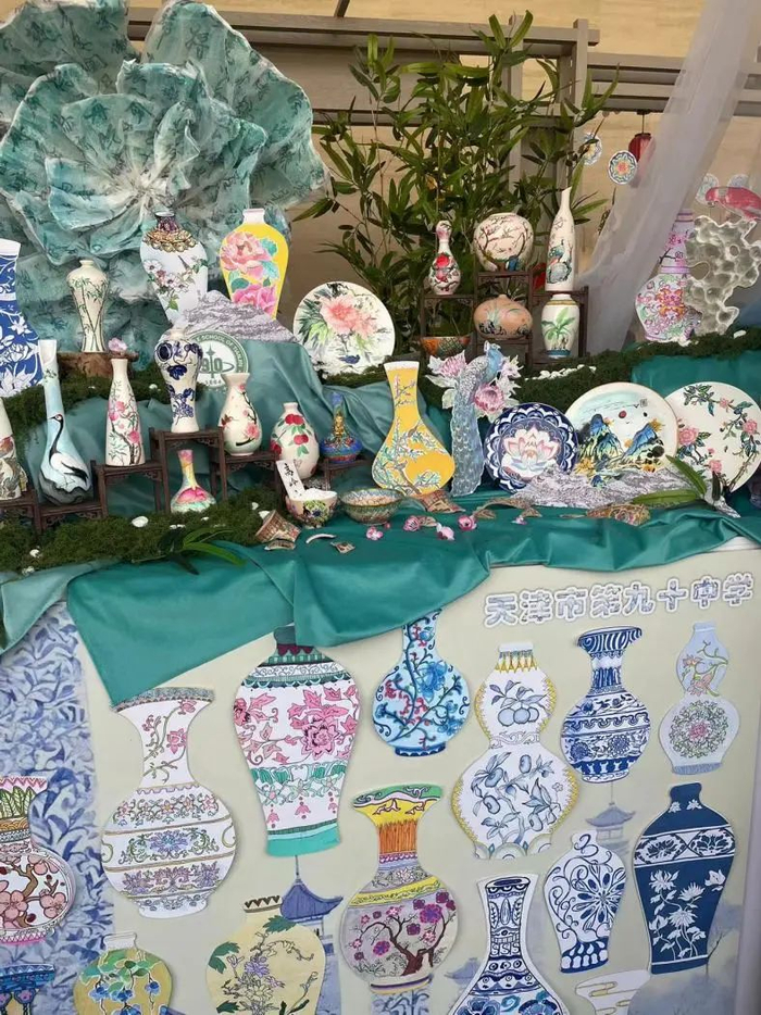 美哉|美育浸润行动!这个区校园美展正在进行!|家有中学生_新浪新闻