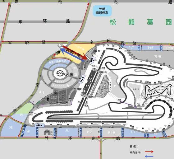 f1上海站本周五燃擎开赛嘉定这些道路交通管控时间有调整停车指引看