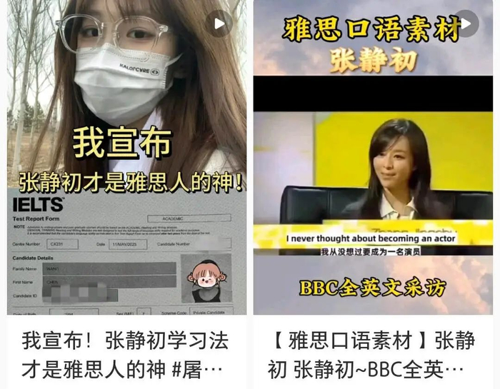 内娱女星考研上岸第一人张静初|张静初|章家瑞|美国电影_新浪新闻